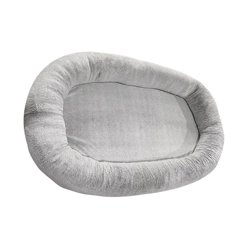 Giant Plush Human Dog Bed