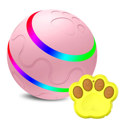 Smart Automatic Cat Toy Ball – USB Self-Rotating Interactive Fun
