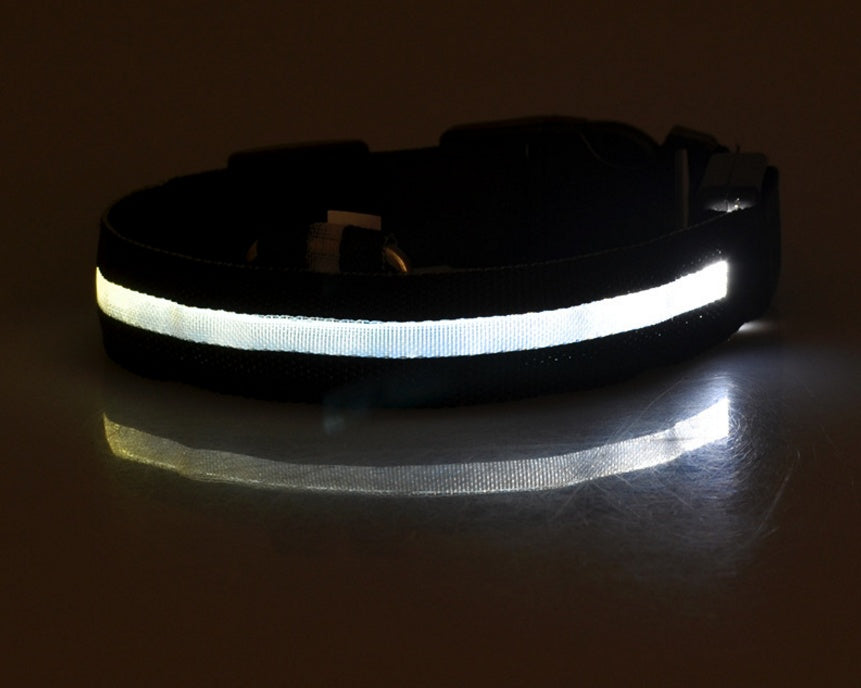 LED Glow Safety Collar – For Dogs & Cats