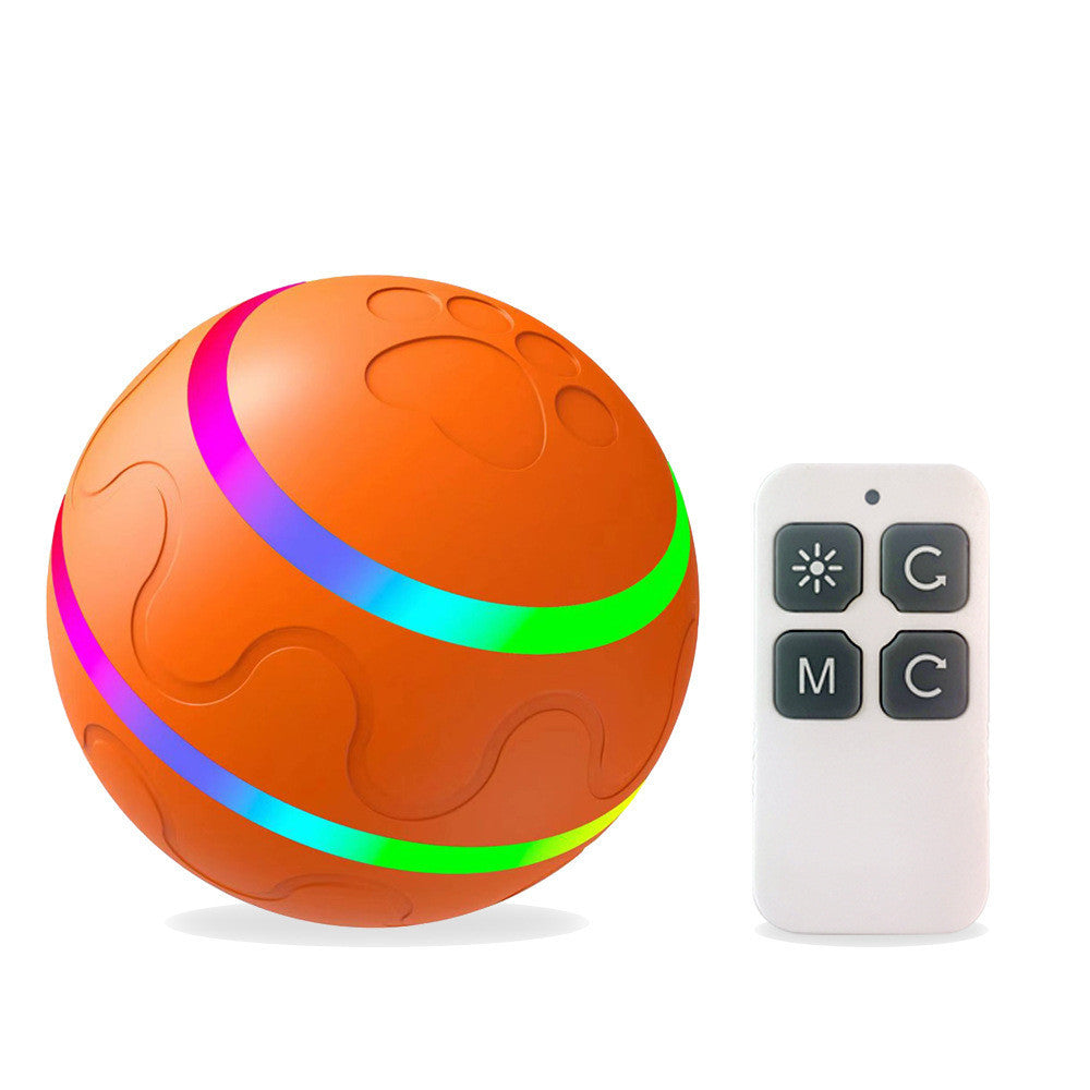Smart Automatic Cat Toy Ball – USB Self-Rotating Interactive Fun