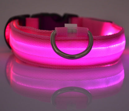LED Glow Safety Collar – For Dogs & Cats
