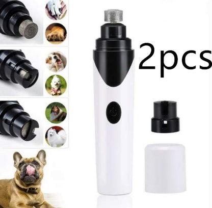 Electric Pet Nail Grinder – Safe & Silent Nail Trimmer for Dogs & Cats