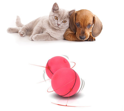 Smart LED Laser Rolling Ball – Interactive Electronic Toy for Cats