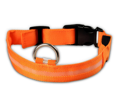 LED Glow Safety Collar – For Dogs & Cats