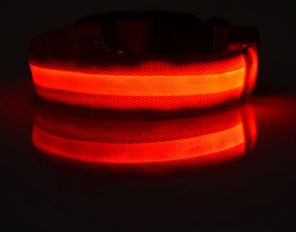 LED Glow Safety Collar – For Dogs & Cats