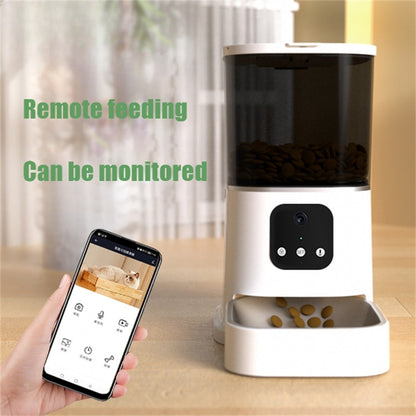 Smart WiFi Automatic Pet Feeder – App Control & Voice Feeding Dispenser