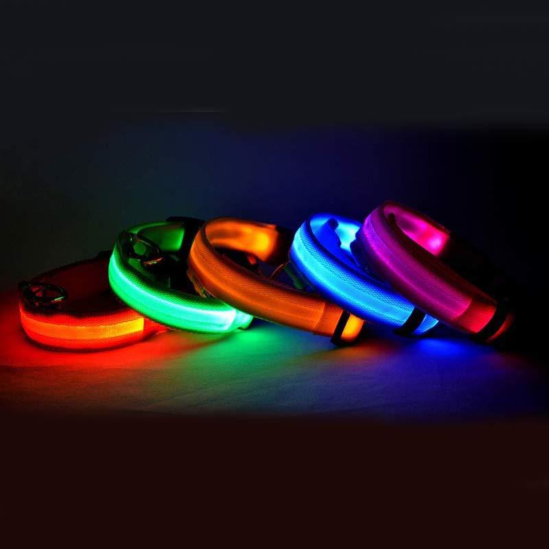 LED Glow Safety Collar – For Dogs & Cats