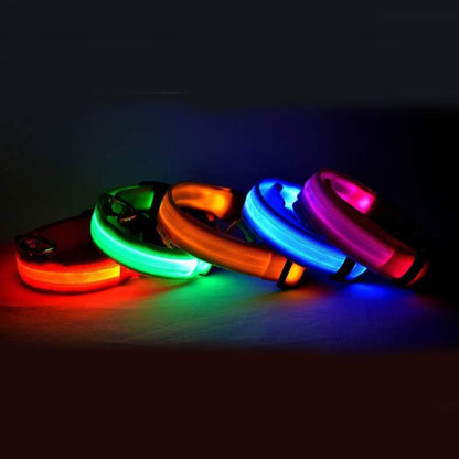 LED Glow Safety Collar – For Dogs & Cats