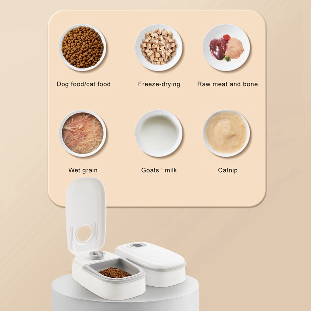 Smart Automatic Pet Feeder – Timed Food Dispenser for Cats & Dogs