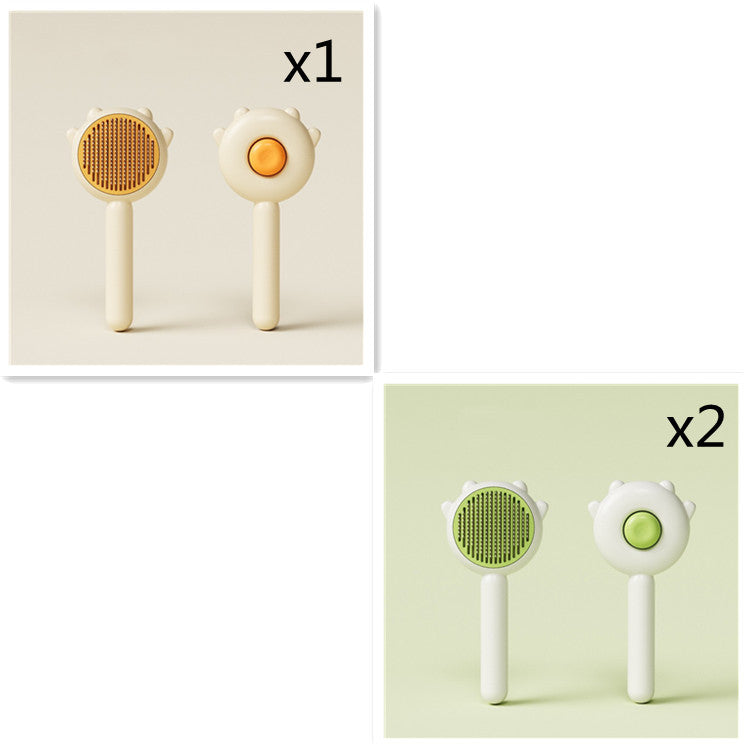 Magic Pet Comb – 2-in-1 Hair Removal & Massage Brush for Cats & Dogs