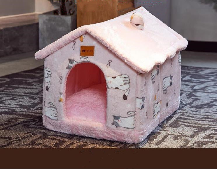 FWarm Pet House – Cozy Sleeping Bed for Dogs & Cats