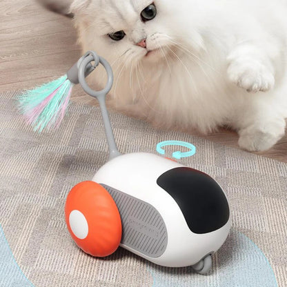 Smart Remote Cat Car Toy – USB Rechargeable Interactive Fun