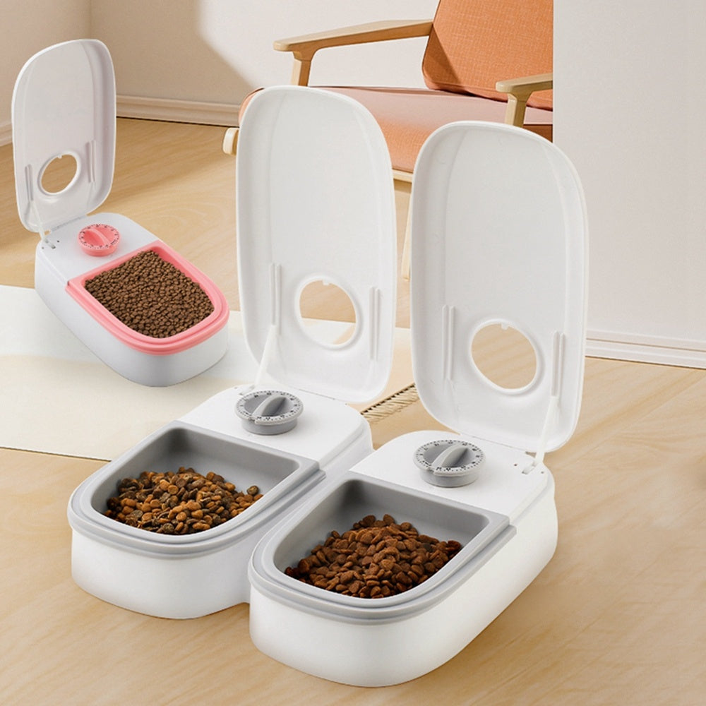 Smart Automatic Pet Feeder – Timed Food Dispenser for Cats & Dogs