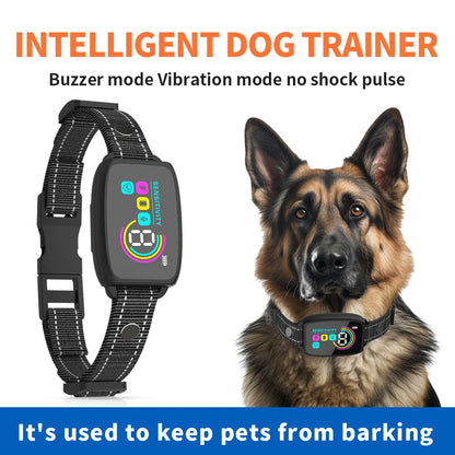 Smart Anti-Bark Dog Collar – Rechargeable Waterproof Bark Stopper