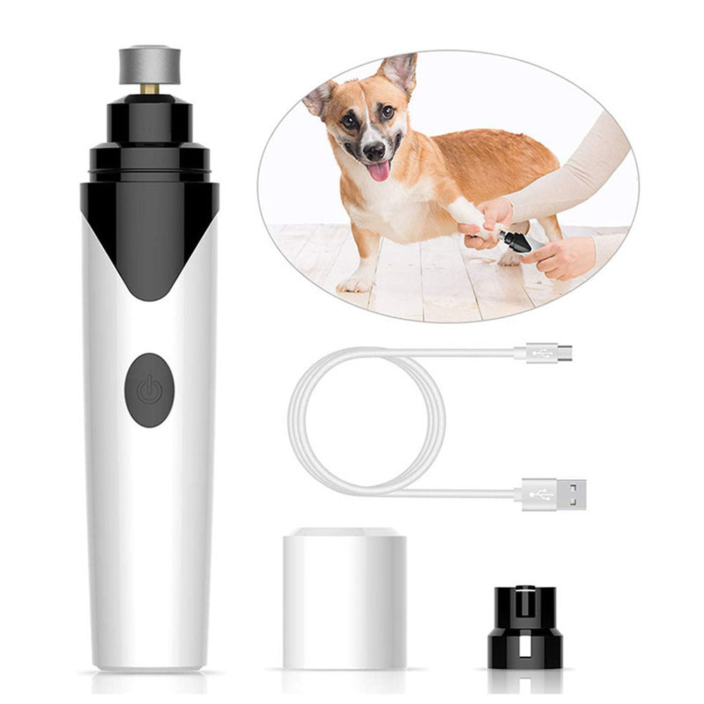 Electric Pet Nail Grinder – Safe & Silent Nail Trimmer for Dogs & Cats