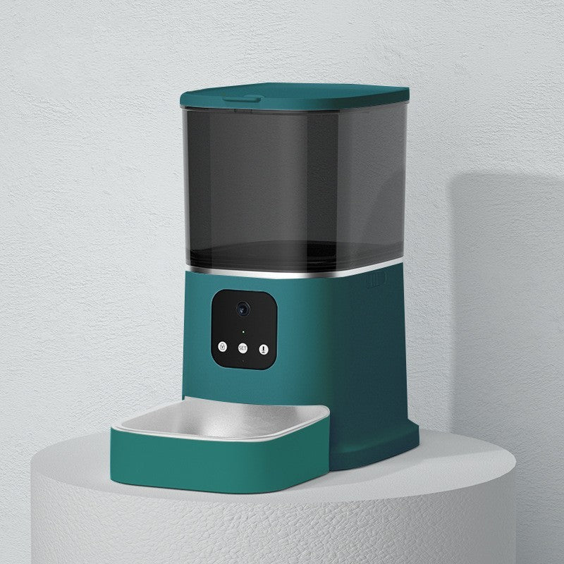 Smart WiFi Automatic Pet Feeder – App Control & Voice Feeding Dispenser