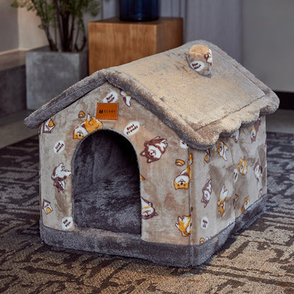 FWarm Pet House – Cozy Sleeping Bed for Dogs & Cats