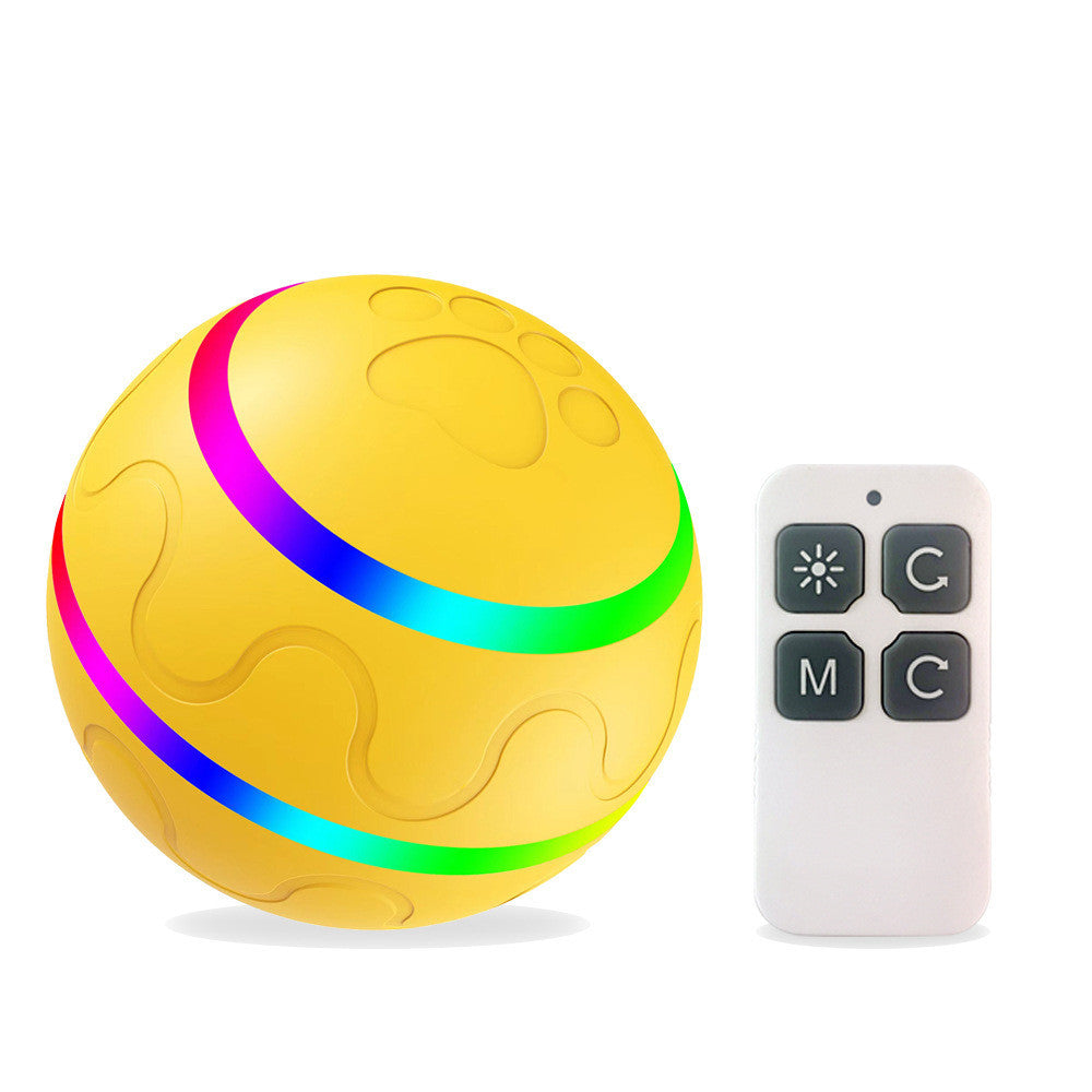 Smart Automatic Cat Toy Ball – USB Self-Rotating Interactive Fun