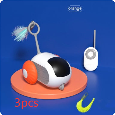 Smart Remote Cat Car Toy – USB Rechargeable Interactive Fun