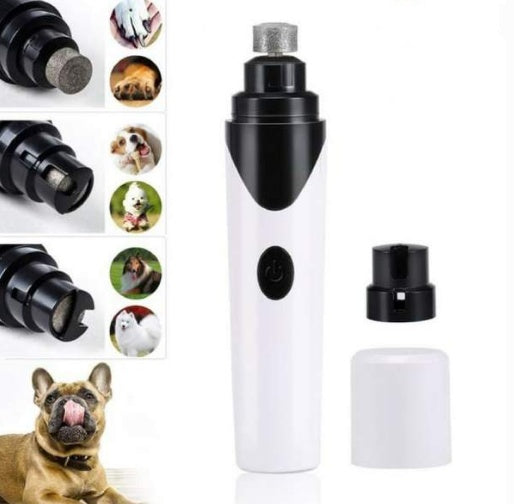Electric Pet Nail Grinder – Safe & Silent Nail Trimmer for Dogs & Cats