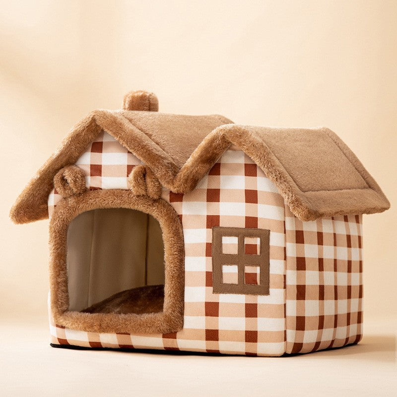 FWarm Pet House – Cozy Sleeping Bed for Dogs & Cats