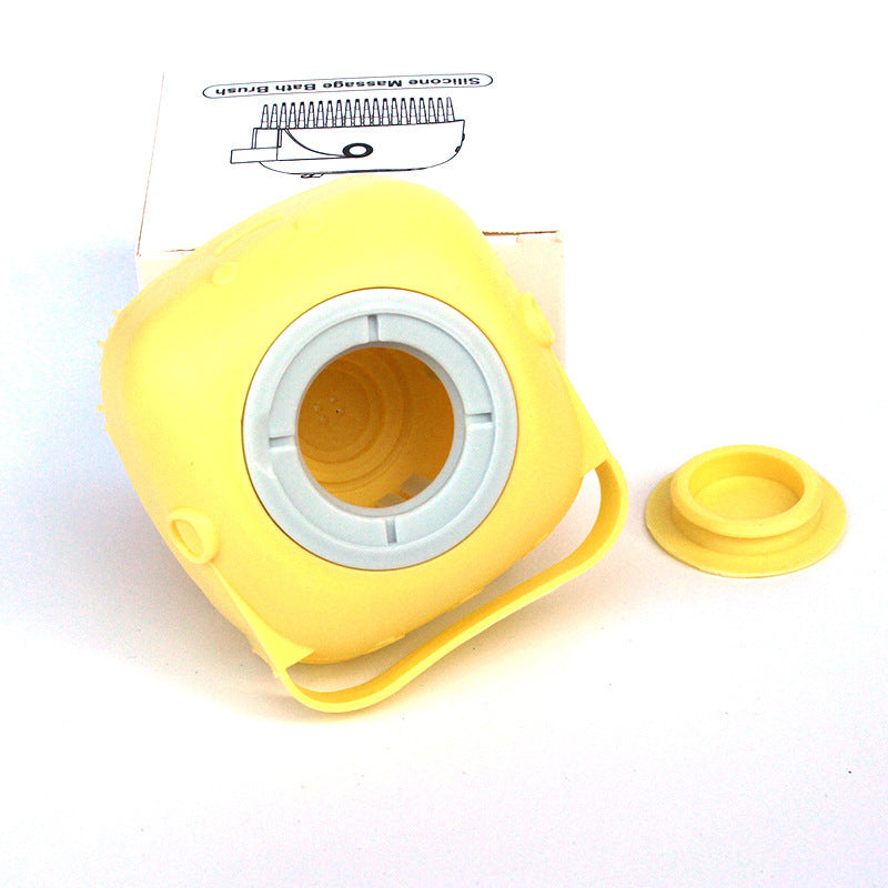 Silicone Pet Bath Gloves – 2-in-1 Massage & Shampoo Brush for Dogs & Cats