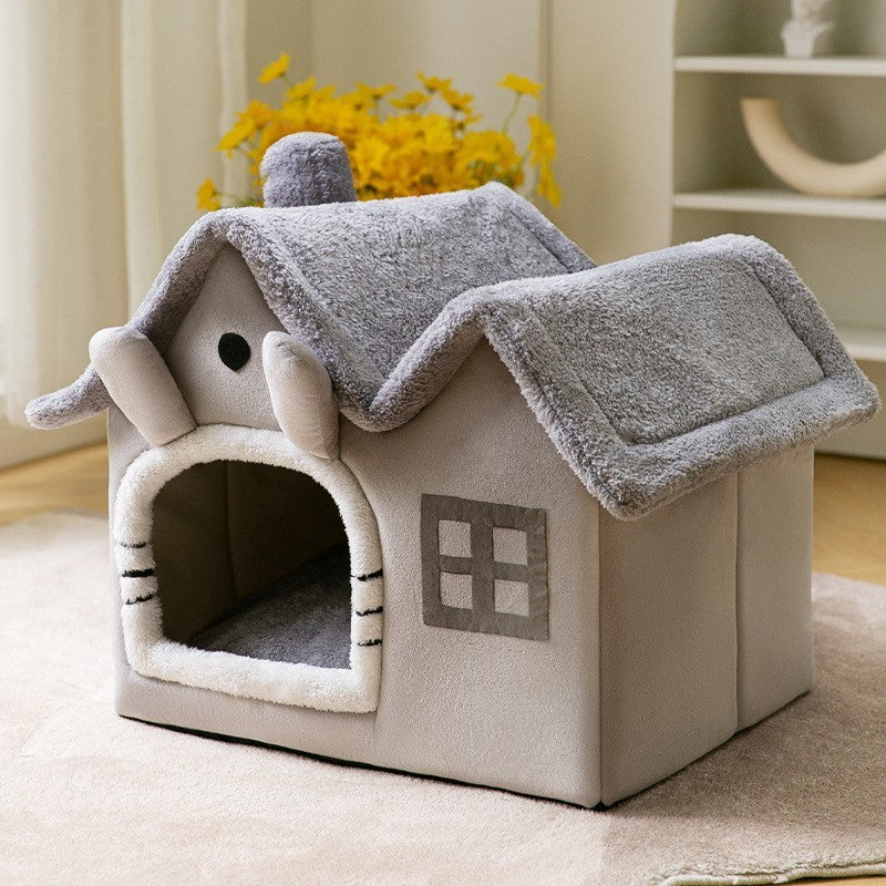 FWarm Pet House – Cozy Sleeping Bed for Dogs & Cats
