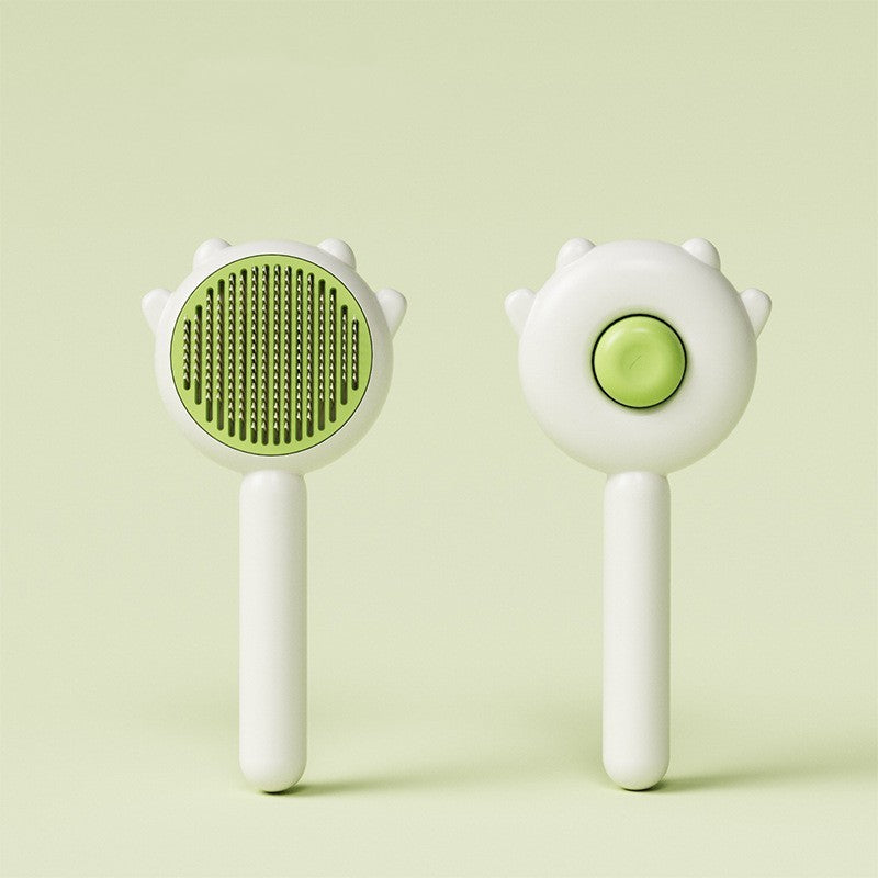 Magic Pet Comb – 2-in-1 Hair Removal & Massage Brush for Cats & Dogs