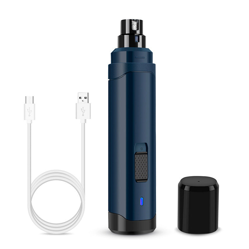 Electric Pet Nail Grinder – Safe & Silent Nail Trimmer for Dogs & Cats