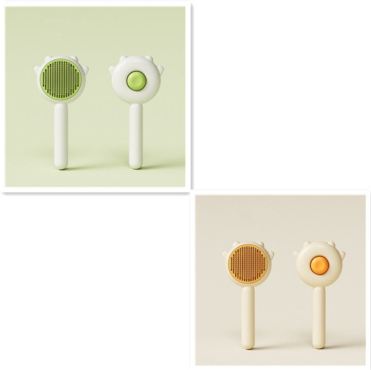 Magic Pet Comb – 2-in-1 Hair Removal & Massage Brush for Cats & Dogs