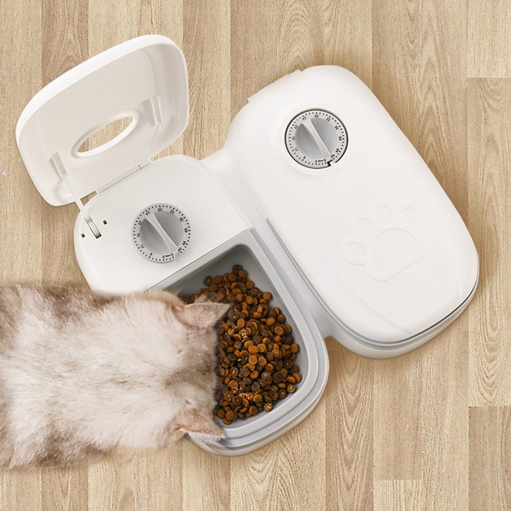 Smart Automatic Pet Feeder – Timed Food Dispenser for Cats & Dogs