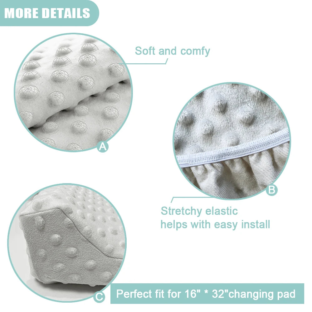 Changing Pad Cover: Soft, Breathable, and Travel-Ready