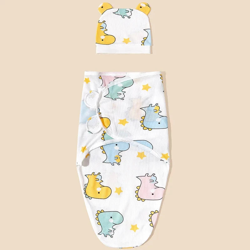 Cotton Swaddle Wrap - Sleeping Bag Set