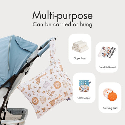 3PCS Waterproof Diaper Bag Set