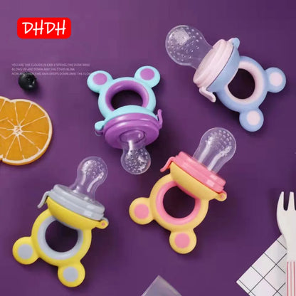 BPA-Free Baby Teether (Fruit & Food Feeder)