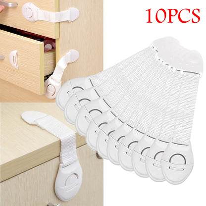 Guard Your Home(10pcs) : Child Safety Cabinet Locks