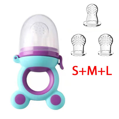 BPA-Free Baby Teether (Fruit & Food Feeder)