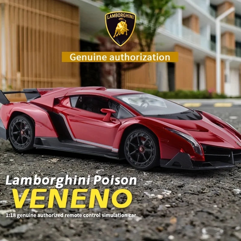 Lamborghini 1:16 RC Genuine Authorization – Indoor and Outdoor Remote Control Car with Cool Lighting, Perfect Children's Toy Gift Series