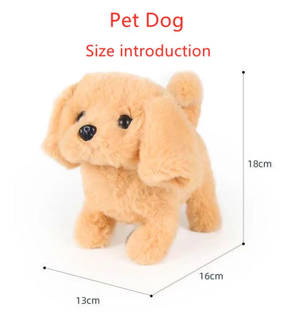 Interactive Walking and Barking Baby Toy Dogs: Fun Montessori Playtime Companions for Girls and Toddlers