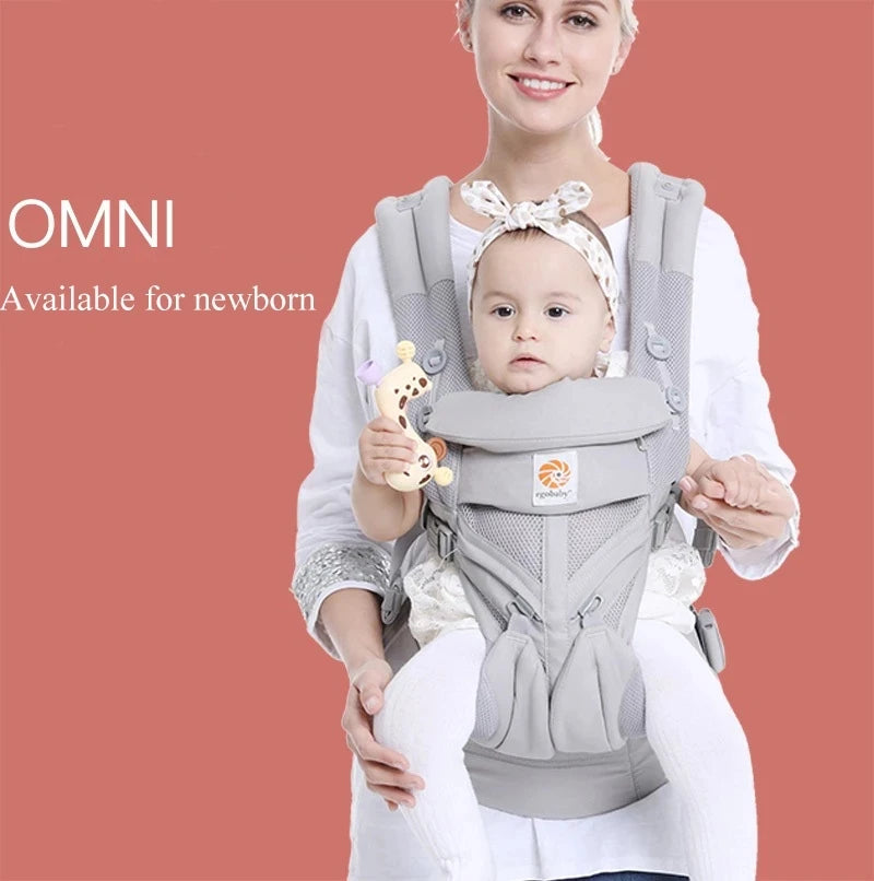 Baby Carrier: Breathable 360° Infant Carrier