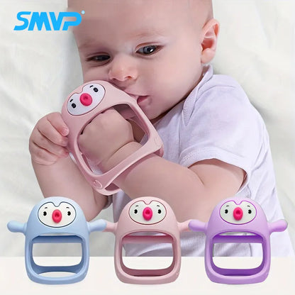 Never-Drop Silicone Teething Toys