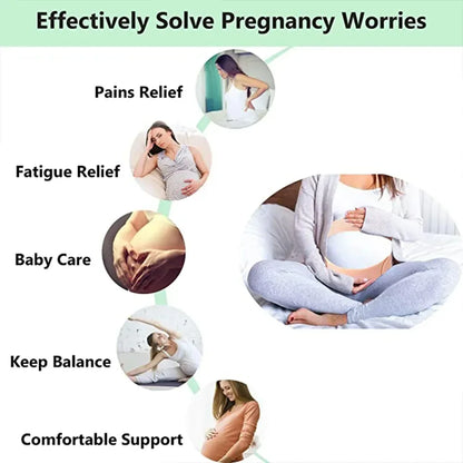 Ultimate Pregnancy Support: Adjustable Maternity Belly Band for Comfort and Care