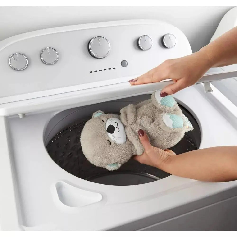 Breathing Teddy Bear: Cute Otter Koala Plush with Light and Soothing Music - Sleep Companion for Kids and Adults