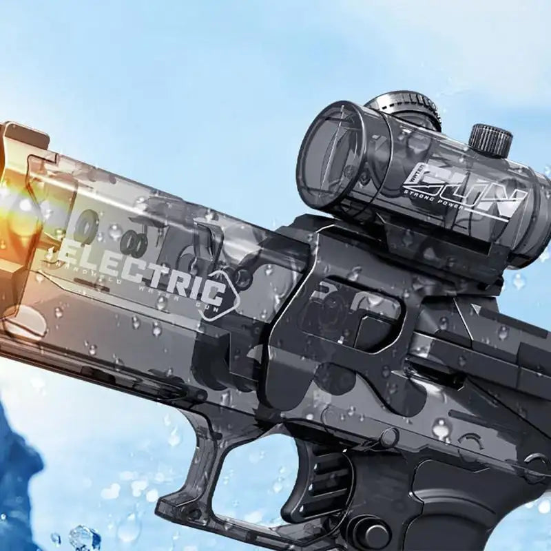 Fully Automatic Electric Water Gun with Light Rechargeable