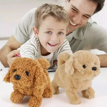 Interactive Walking and Barking Baby Toy Dogs: Fun Montessori Playtime Companions for Girls and Toddlers