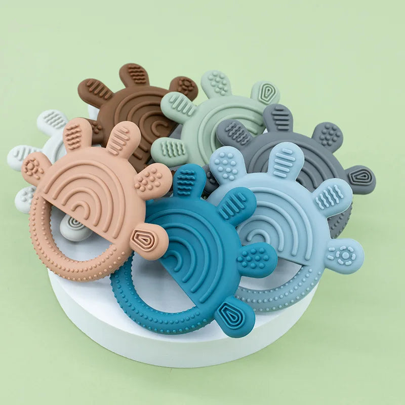 BPA-Free Silicone Chewing Toys: Soothing Teether Toys