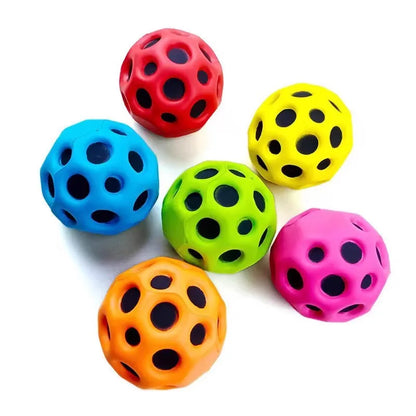 High Bouncing Rubber Balls for Kids - Sensory Fidget Toys, Stress Relief, Sports Training & Outdoor Games