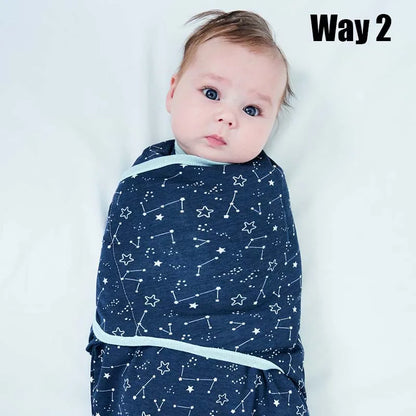 Baby Blanket Swaddle Wrap: 100% Cotton