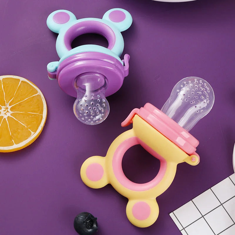 BPA-Free Baby Teether (Fruit & Food Feeder)