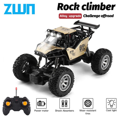 Ultimate Off-Road Buggy -2WD RC Car with LED Lights - Radio Remote Control Trucks